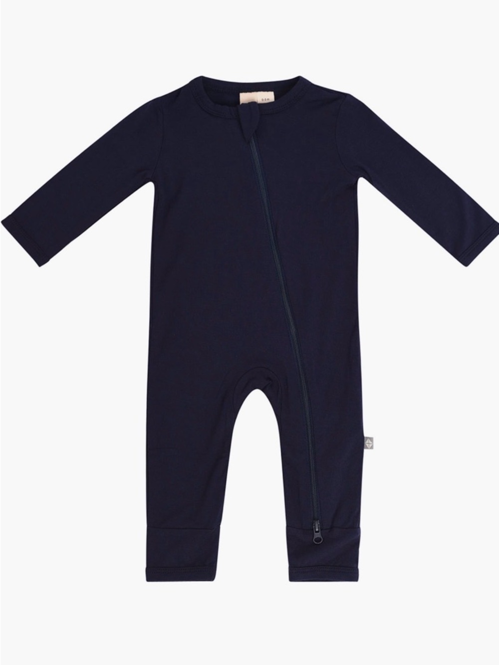 Kyte Baby Zippered Romper in Navy